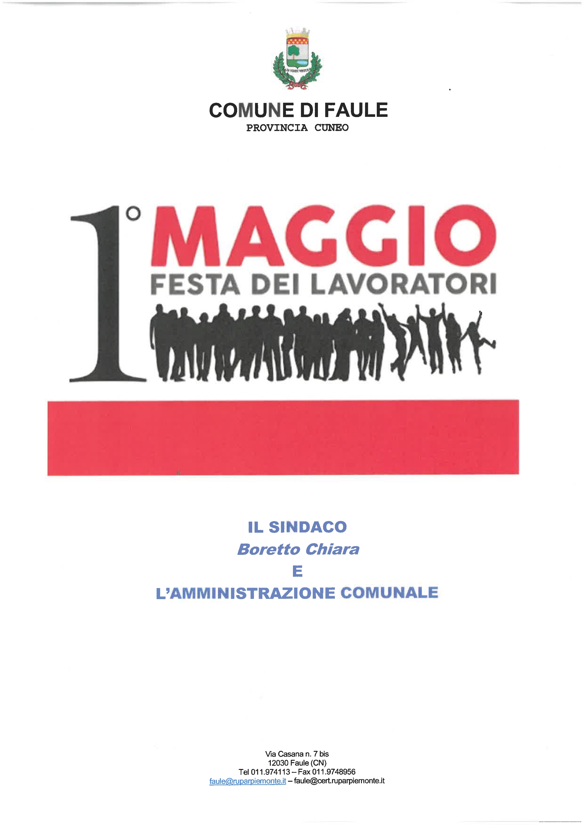 1 Maggio 2026