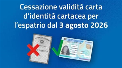Aggiornamento sulla validità della carta di identità cartacea